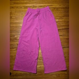 Zyia Labeled 2x More Like XL Plush Wide Leg Sweatpants